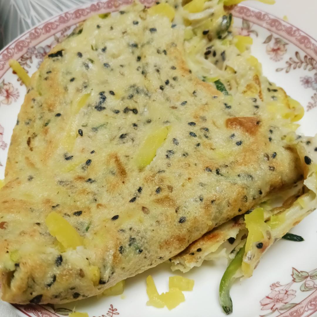 煎南瓜丝饼