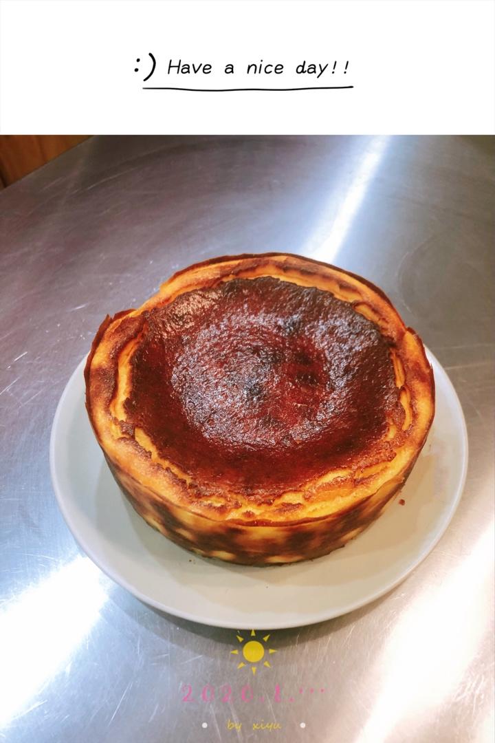 巴斯克式烤芝士蛋糕[超简单][搬运]