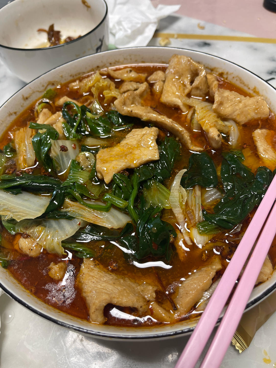 水煮肉片（肯定不翻车）