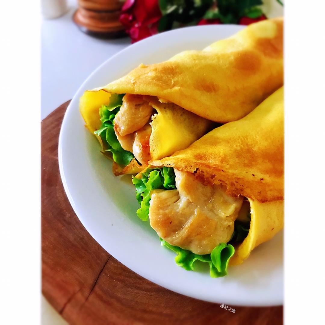南瓜卷饼