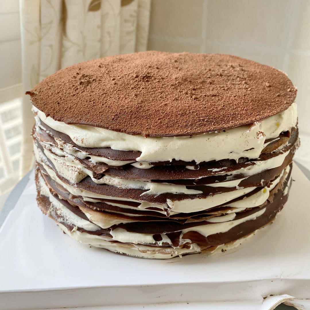 奥利奥可可千层蛋糕