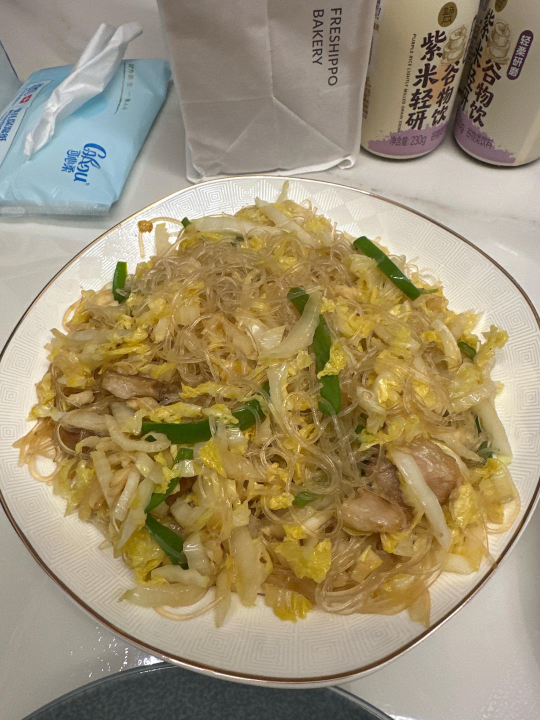 烂糊粉丝娃娃菜