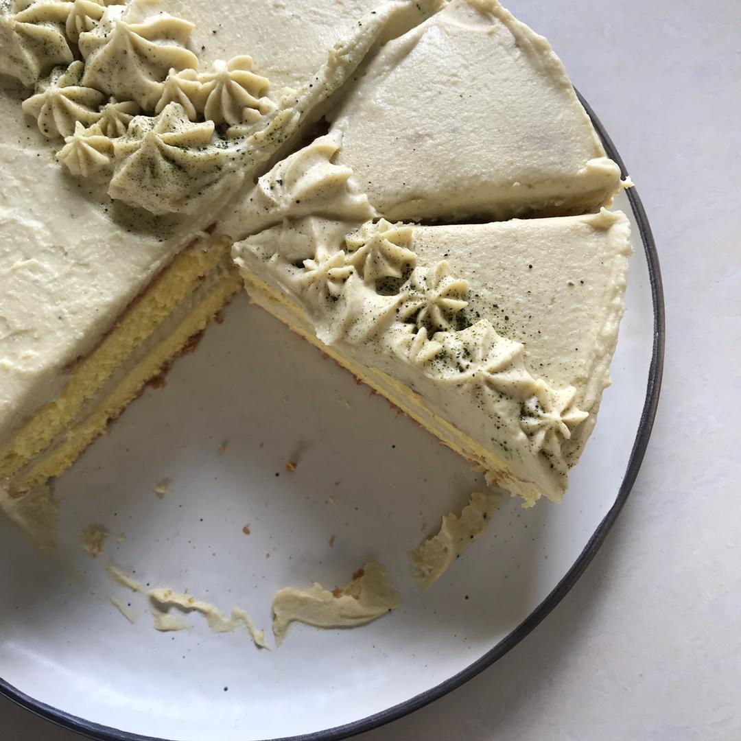 厚芋泥奶油蛋糕