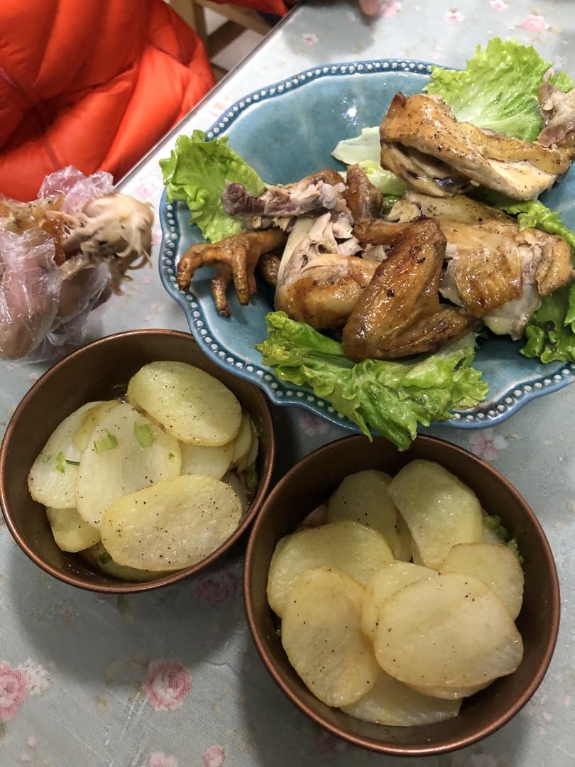 脆皮烤鸡