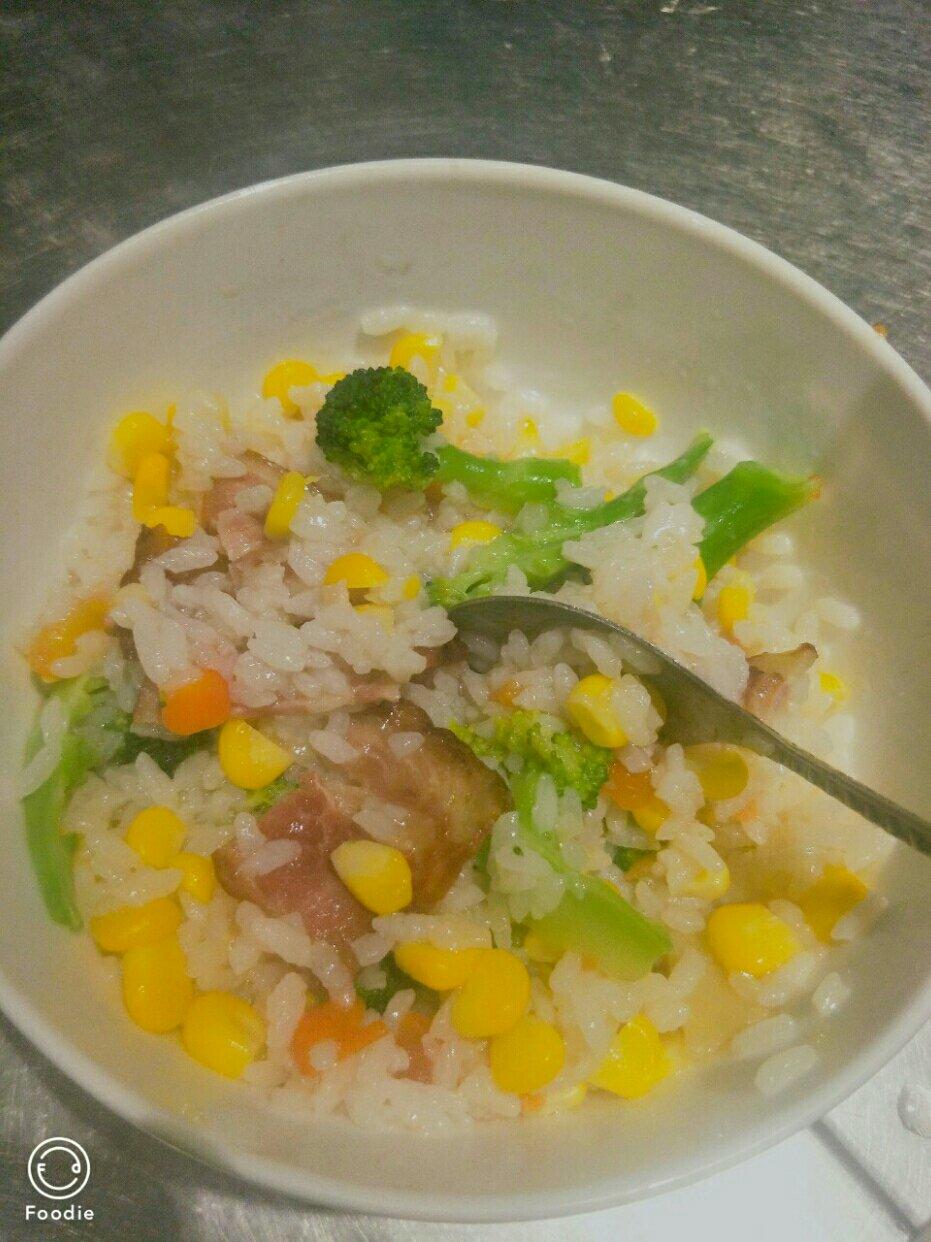 夏日偷懒餐——火腿菜泡饭