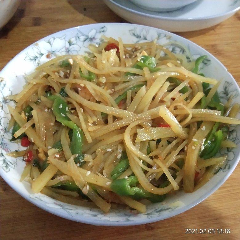 土豆丝这样做好吃到舔盘爽口零失败
