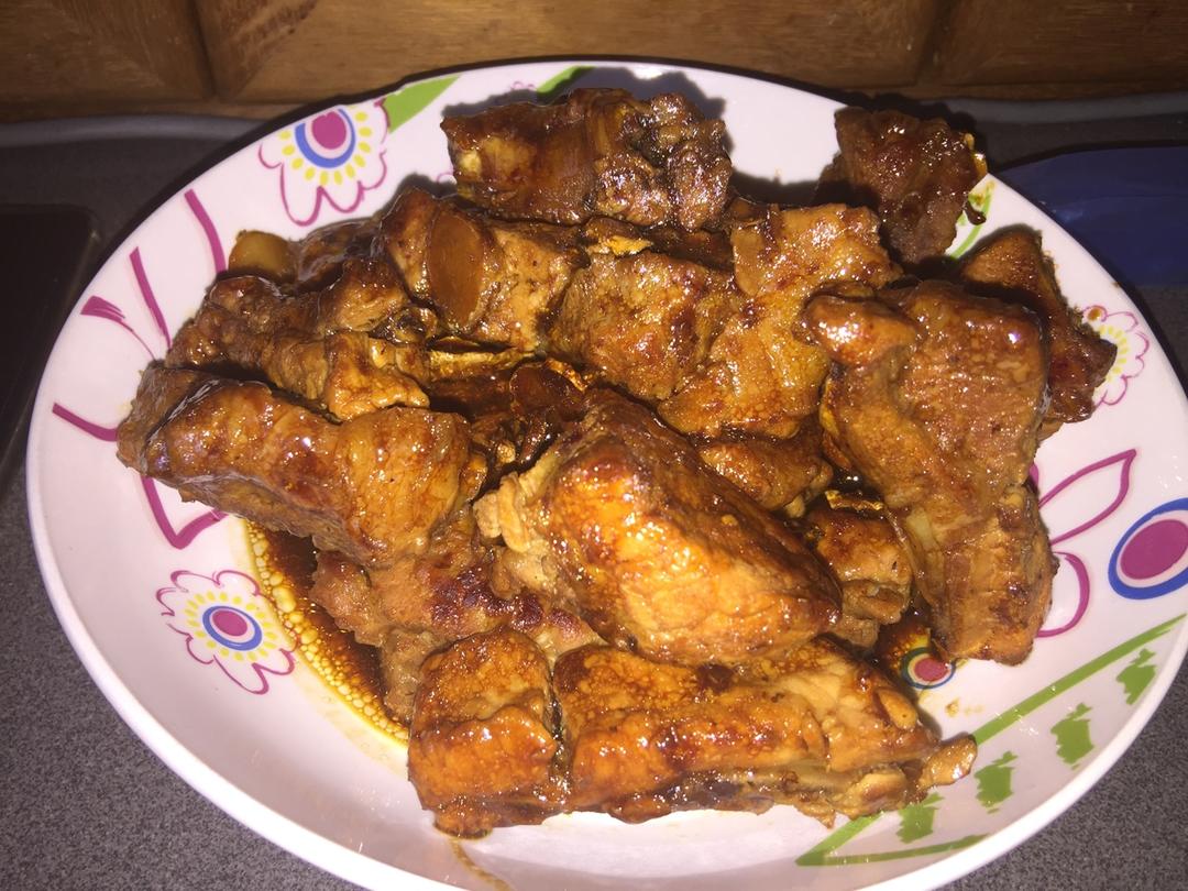 酸梅酱焖排骨