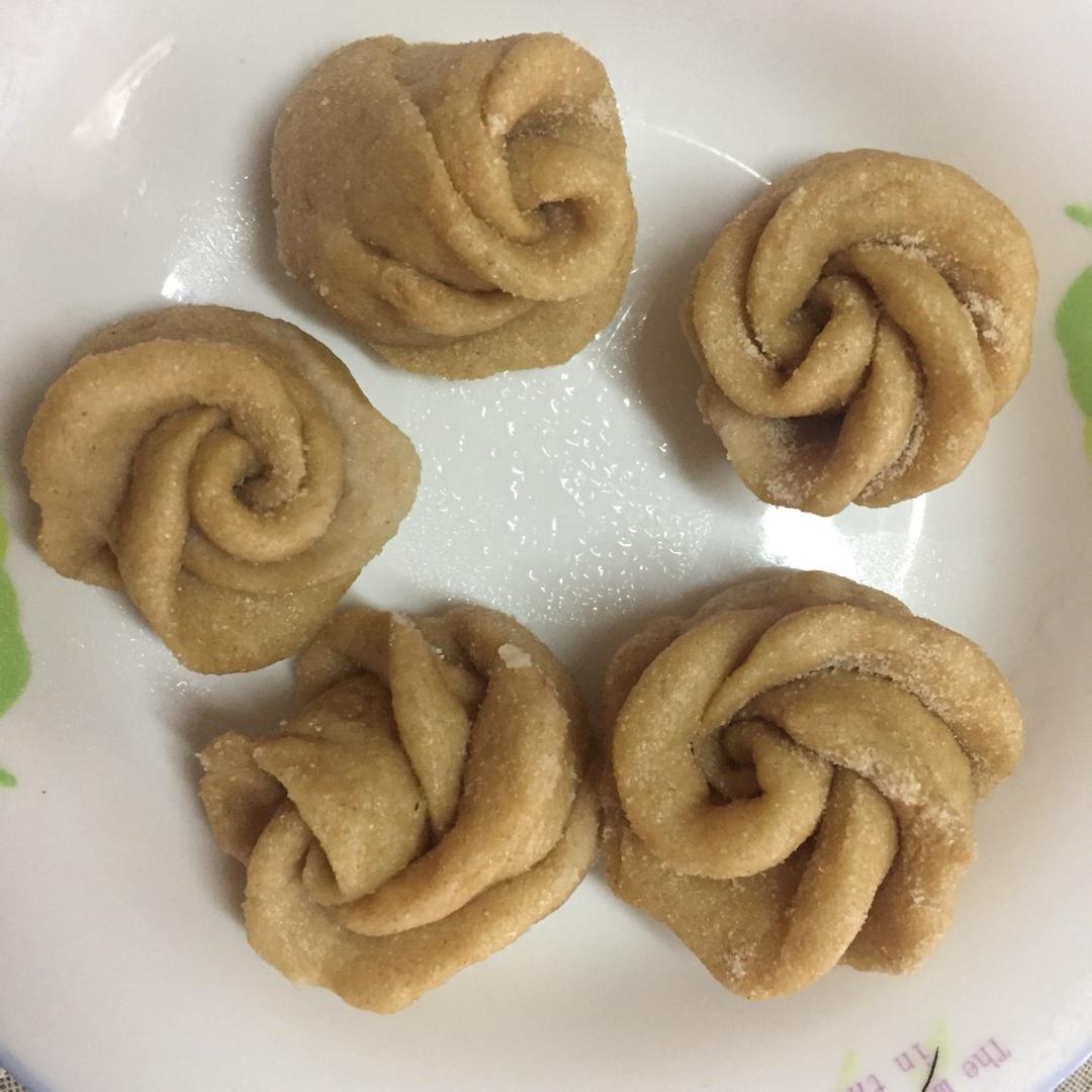 南瓜玫瑰花馒头