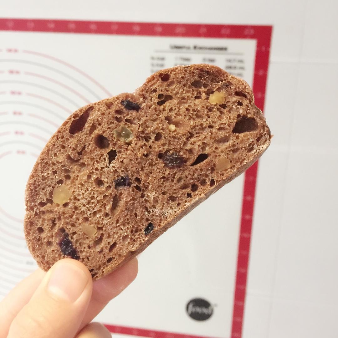 天然酵种全麦巧克力软欧