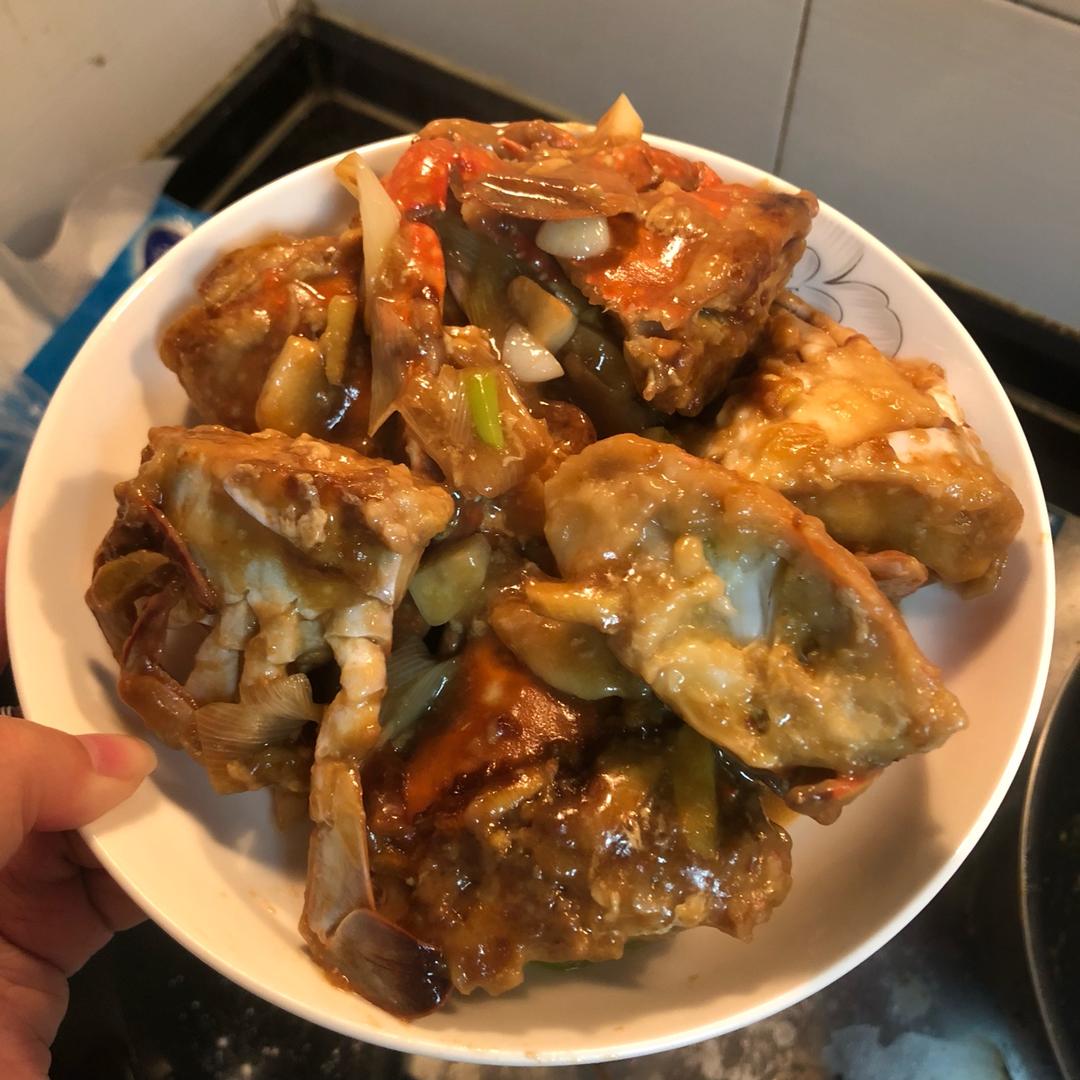 莎莉亚x做的堂妈教你做酱爆螃蟹