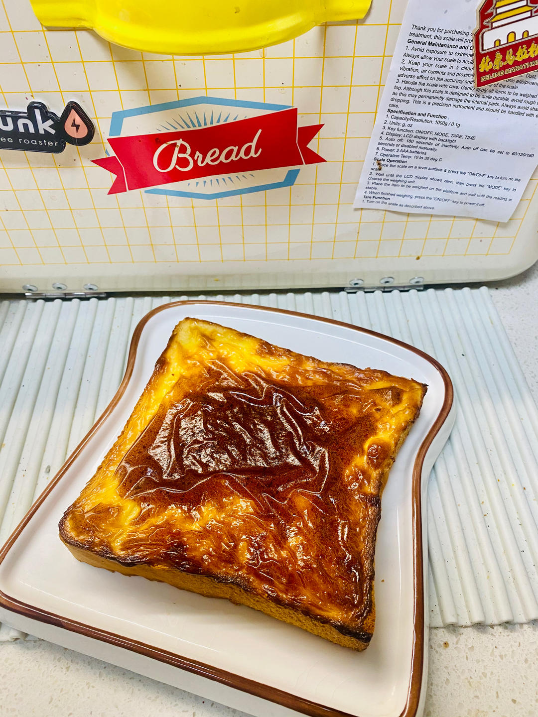 乳酪厚片（消耗吐司，奶油奶酪）