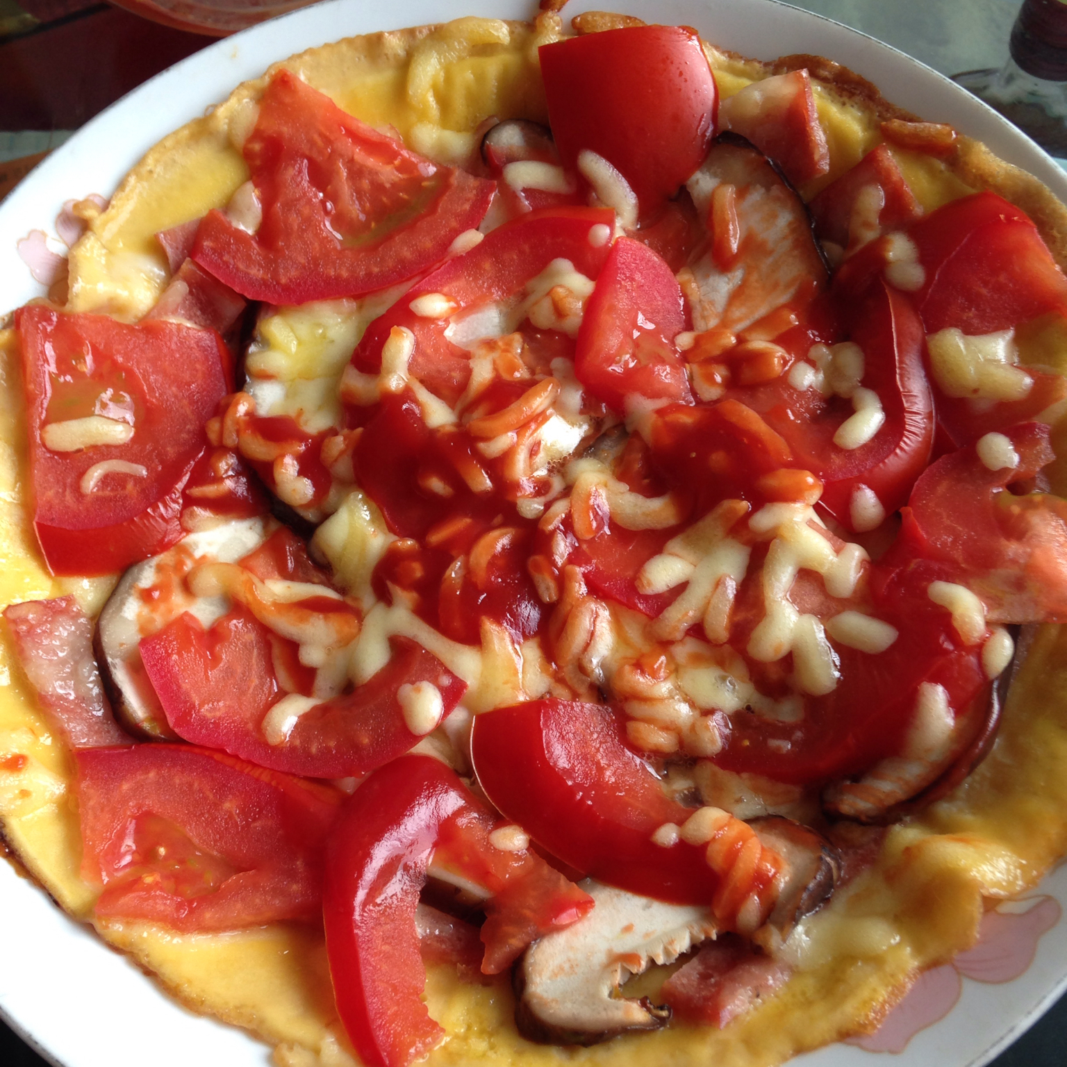 披萨蛋（快速早餐）