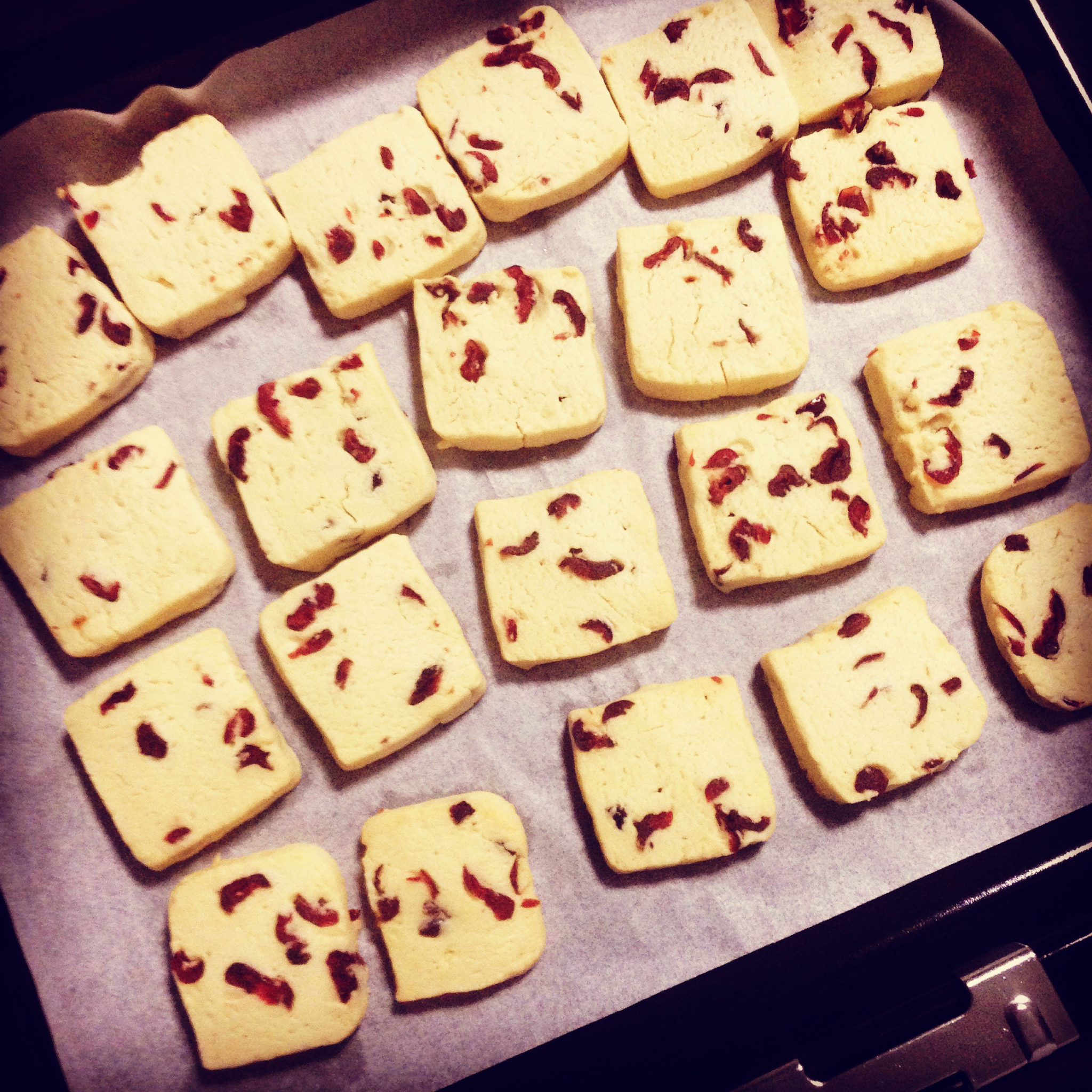 蔓越莓饼干 蔓越莓曲奇