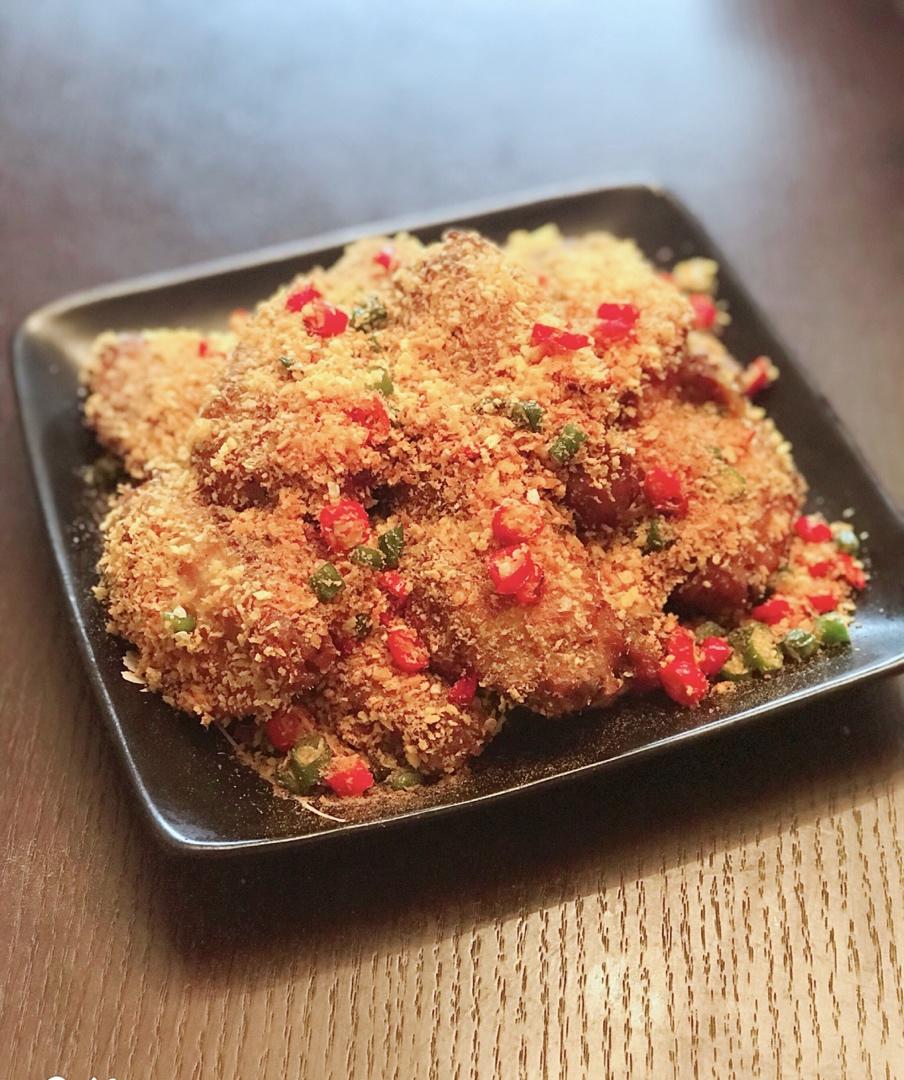 椒麻避风塘鸡翅