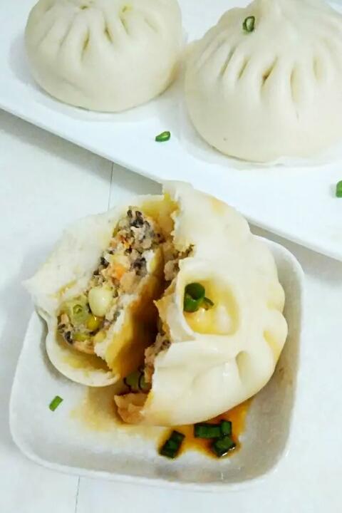 纯手工包子
