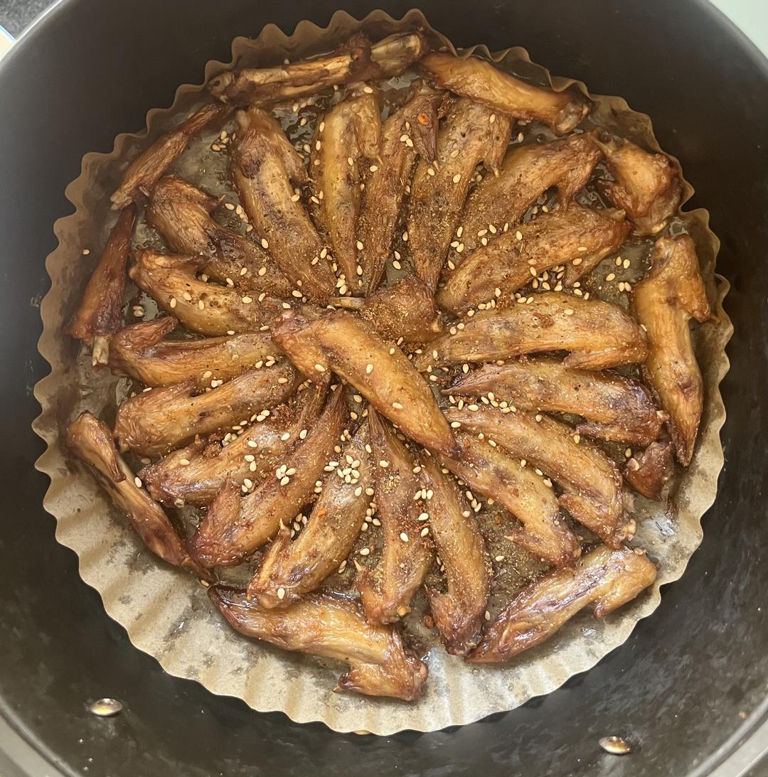 追剧下酒小零食！鸡翅尖！空气炸锅版（不放一滴油）