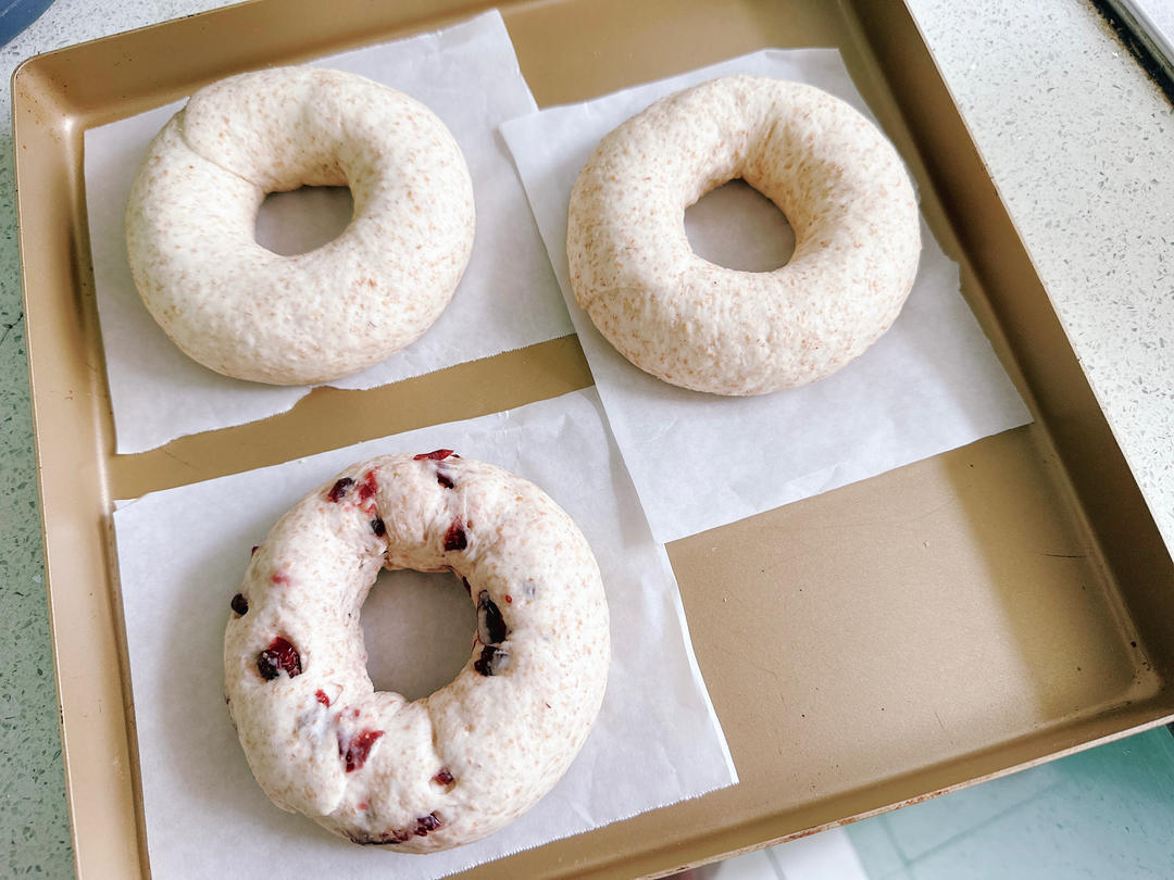 软软的全麦贝果🥯🥯🥯