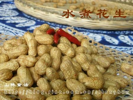 水煮花生的做法