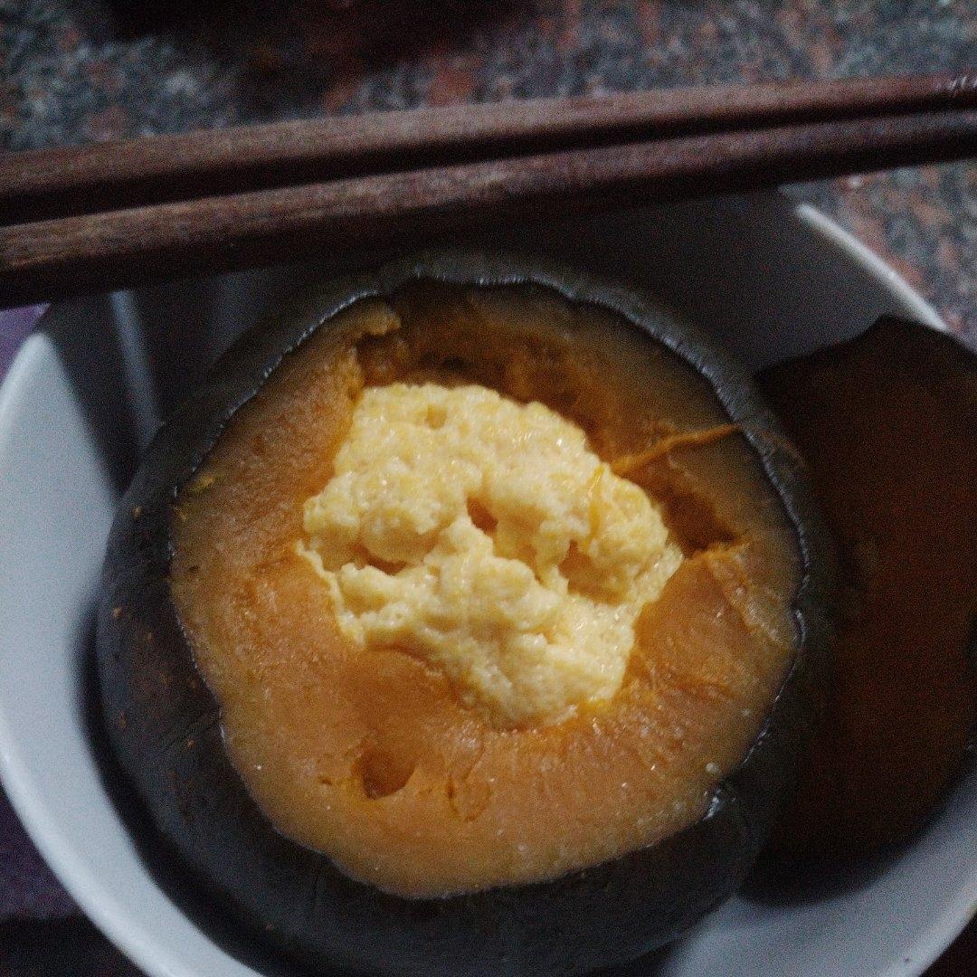 贝贝南瓜🎃蒸鸡蛋