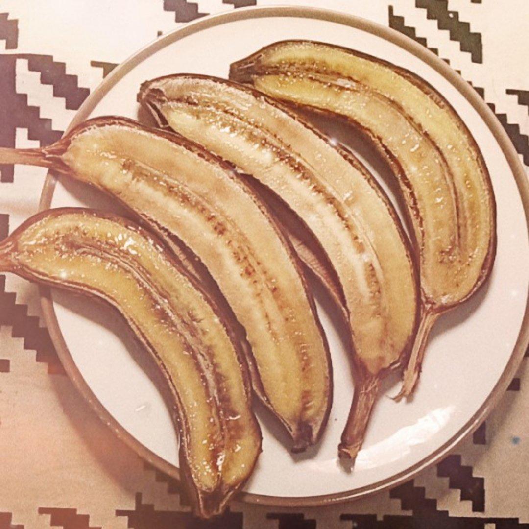 没有比这更简单的甜品之烤香蕉🍌