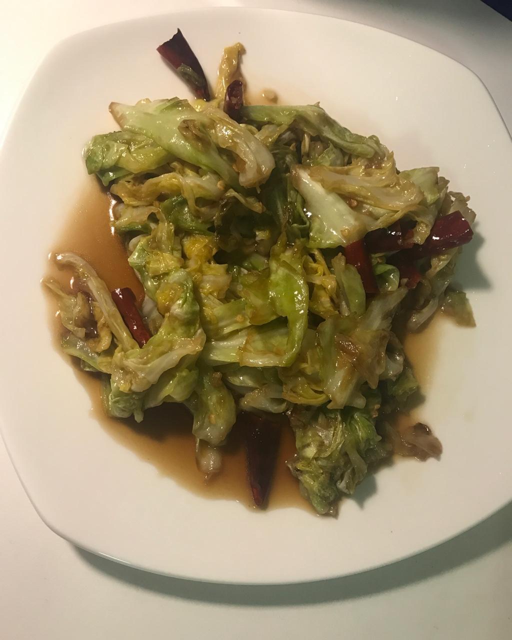 干锅包菜
