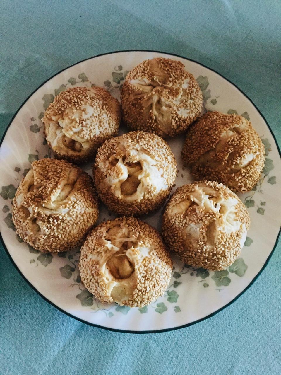 堂妈教你做麻酱烧饼