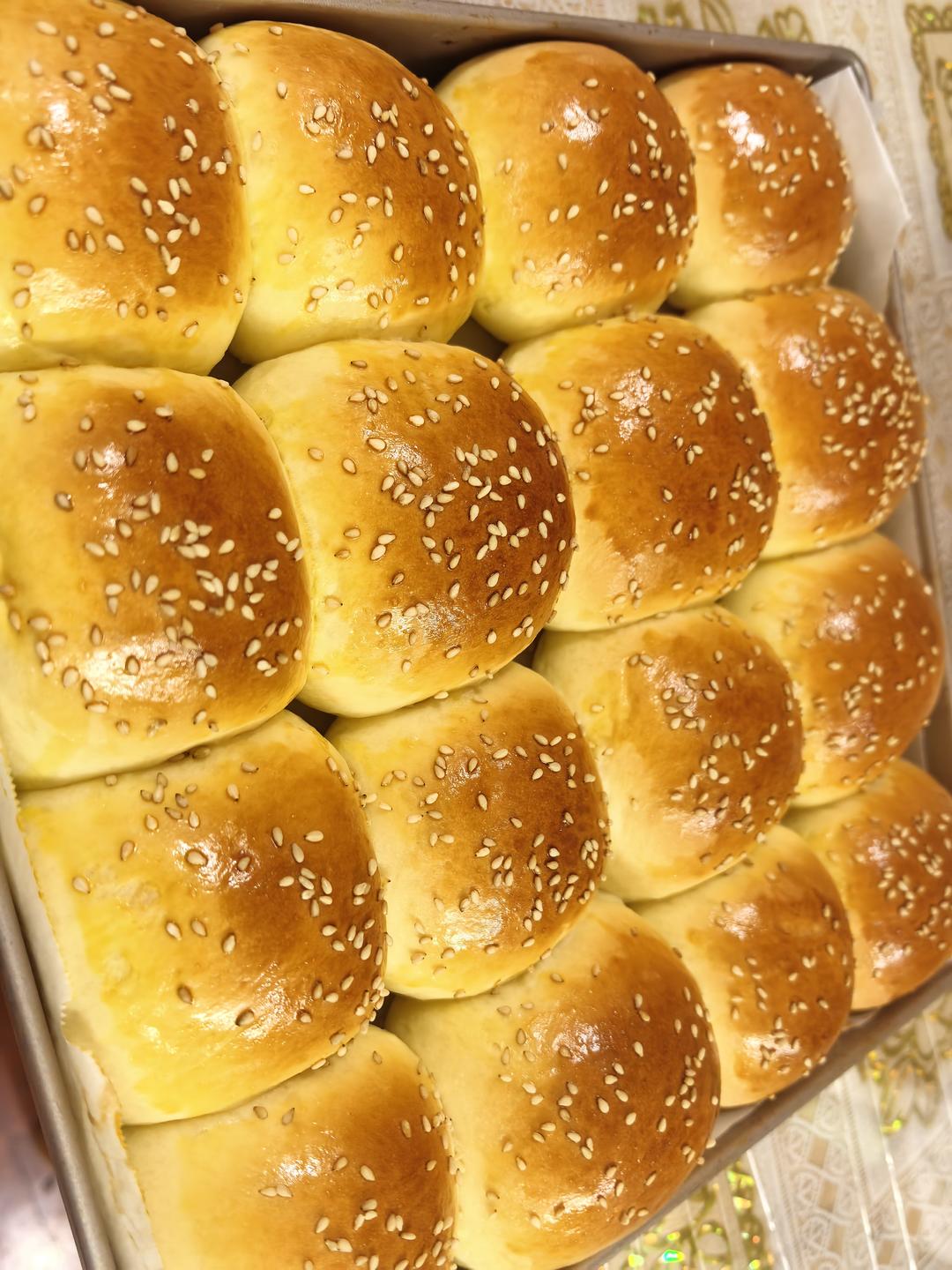 牛奶肉松小餐包（一次发酵）
