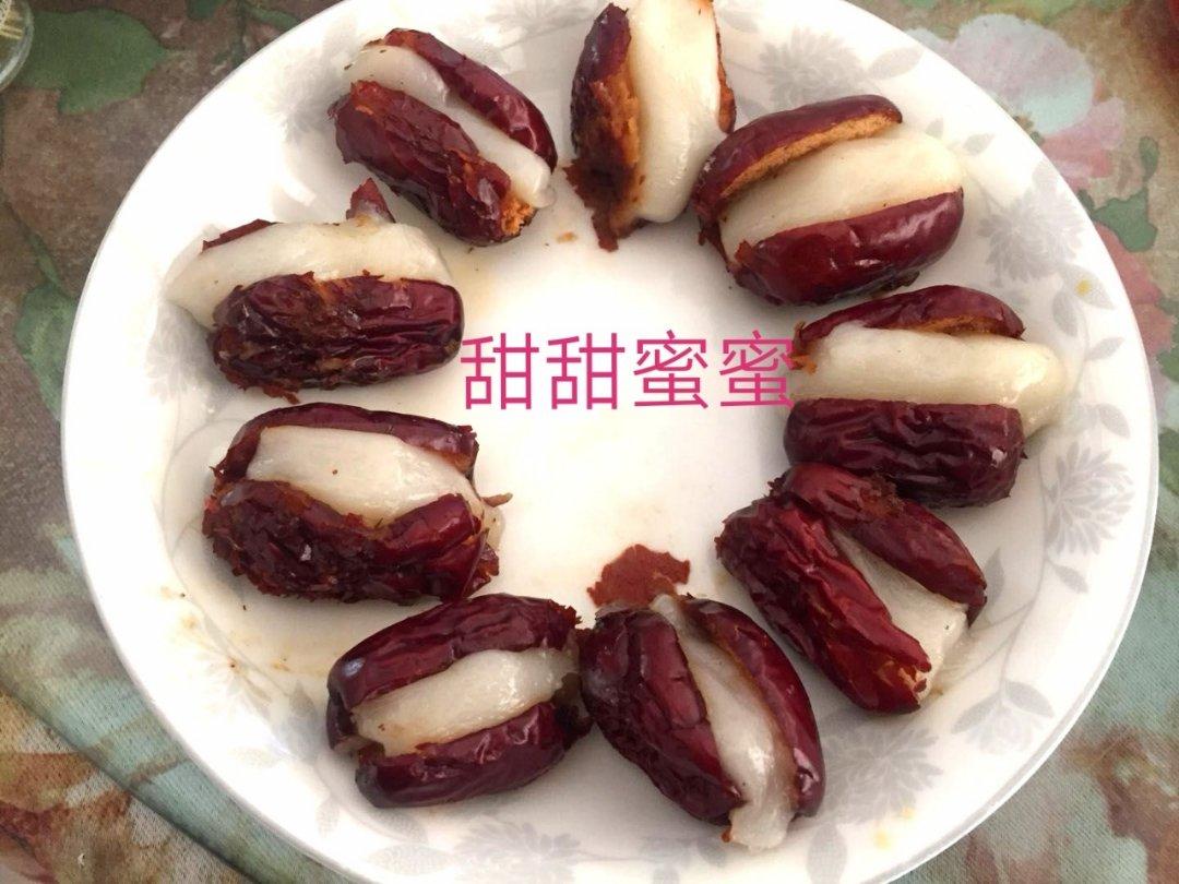 心太软— 红枣夹糯米粉