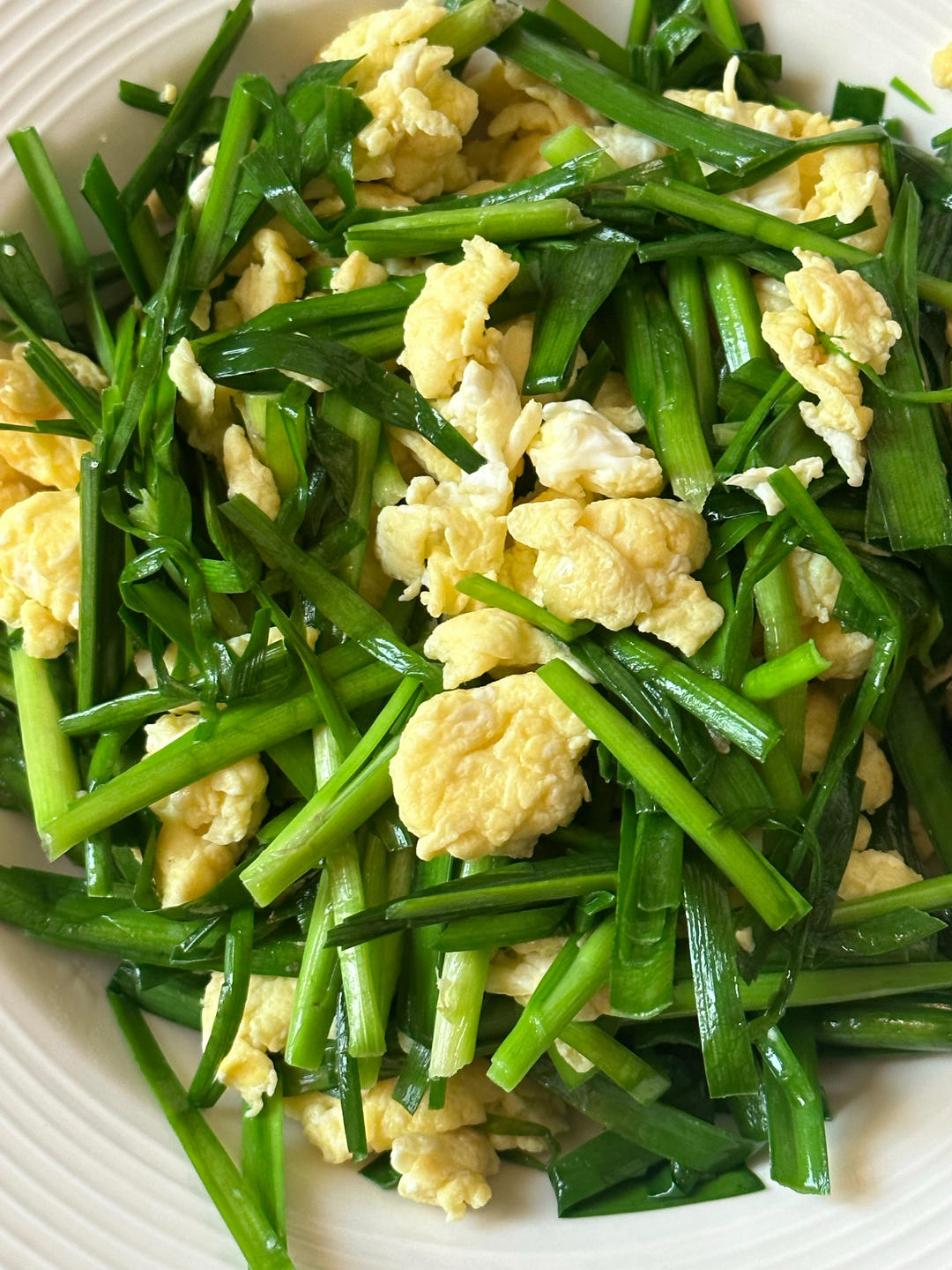 韭菜炒鸡蛋——三分钟快手下饭菜 掌握火候的秘诀