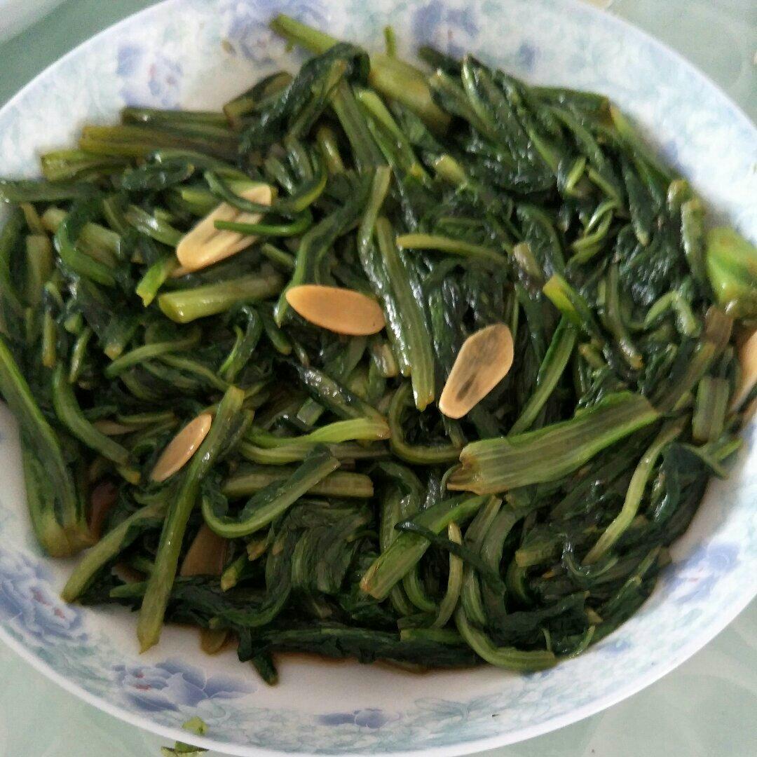 清炒油麦菜