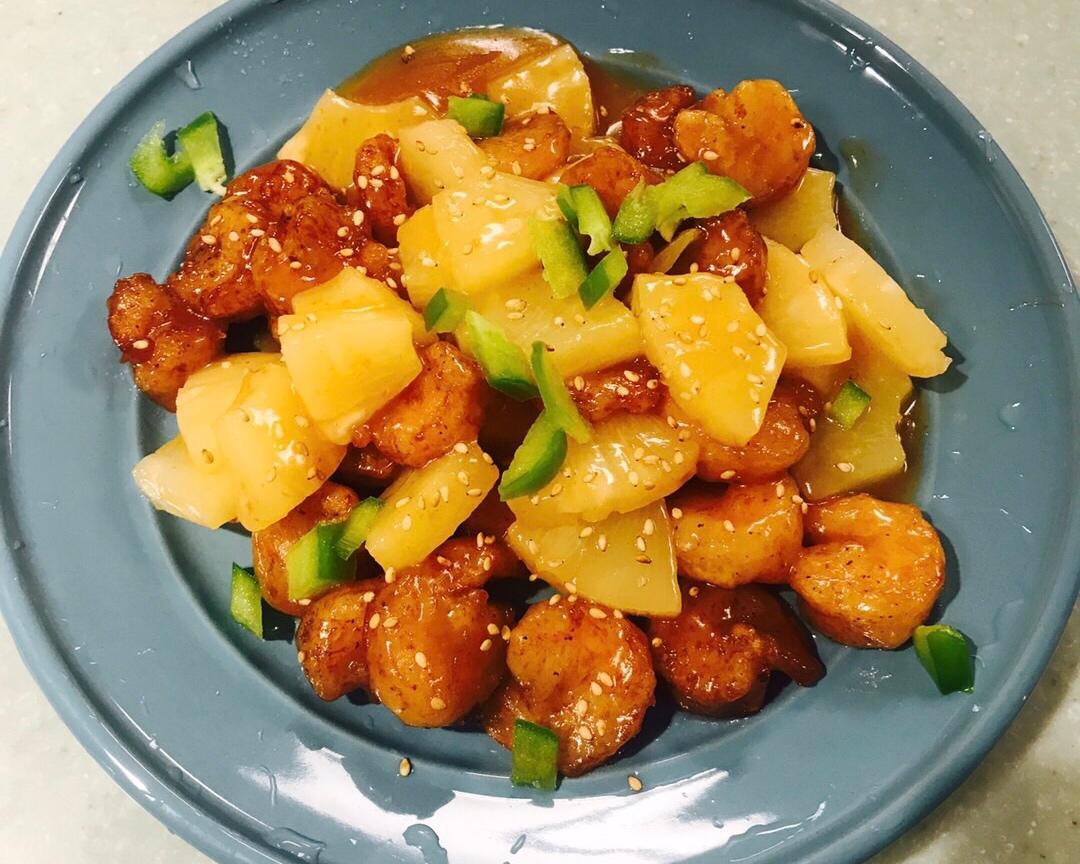 酸甜虾球的做法