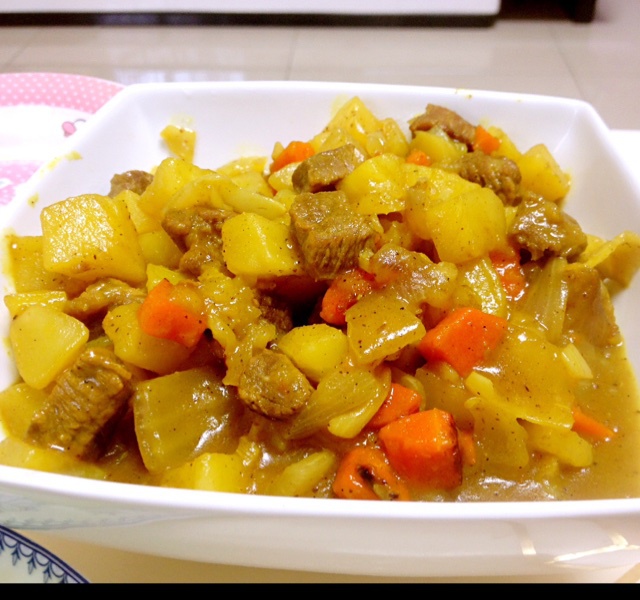 咖喱牛肉