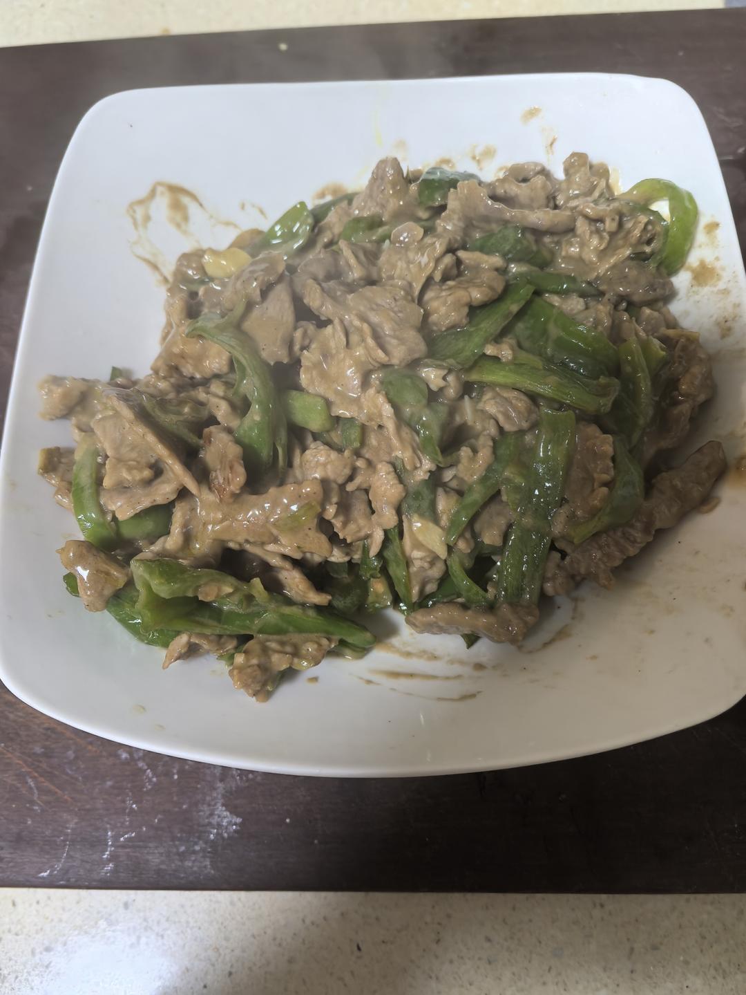 家常青椒炒牛肉🥩