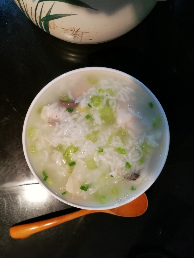 香菇鱼片粥