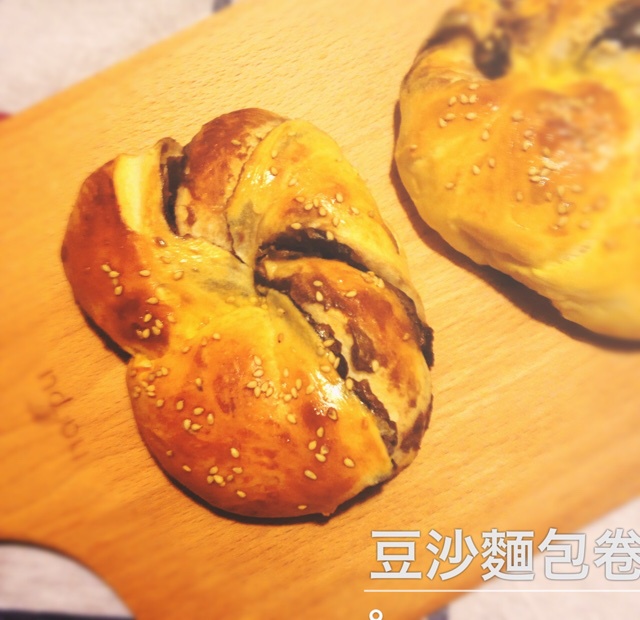 豆沙面包卷