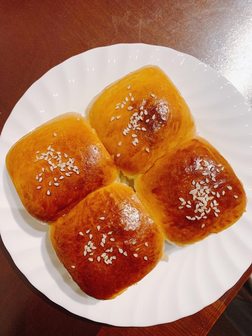 🥛超简单快手，柔软拉丝，一次发酵，牛奶小餐包