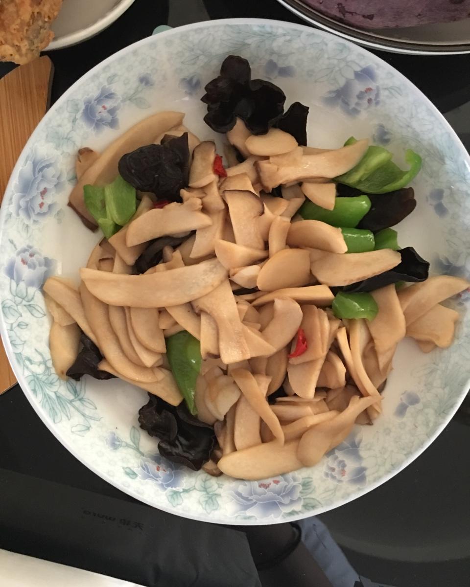 素炒杏鲍菇～