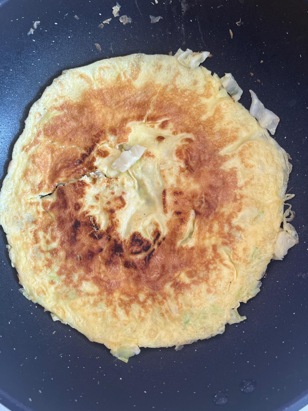 黄磊老师同款低卡营养包菜鸡蛋饼
