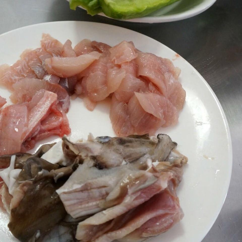 苦瓜熘鲨鱼肉的做法 步骤12