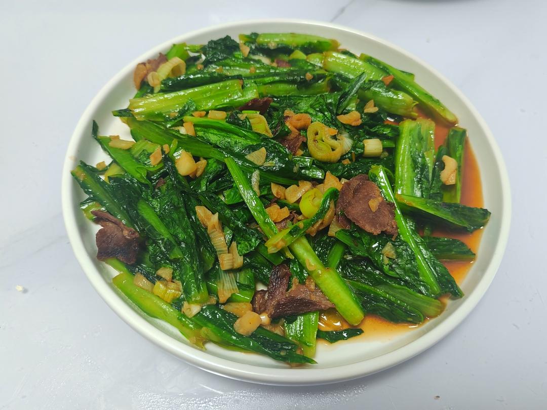 蒜蓉油麦菜（蚝油）
