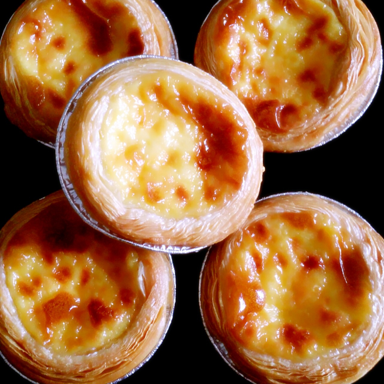 超完美味道超正的蛋挞配方，比KFC的还要嫩还要香~做过最好吃的蛋挞配方