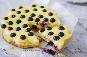 蓝莓乳酪蛋糕的做法 步骤10