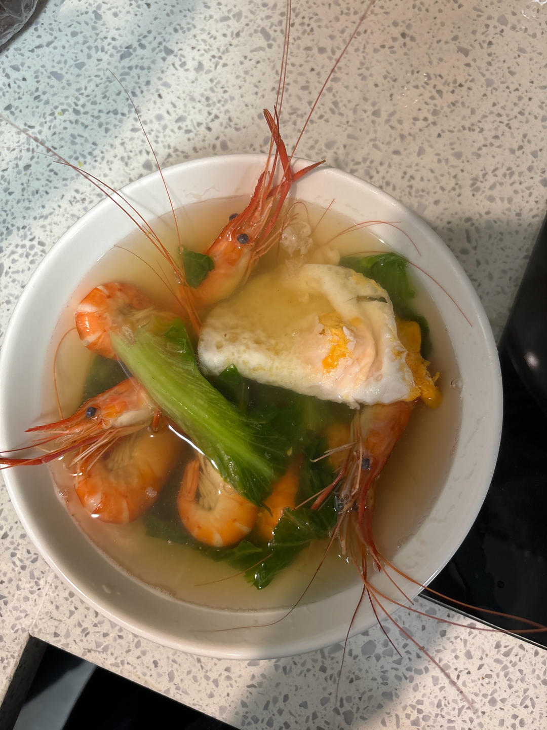 超级刮油掉称的生菜鸡蛋汤