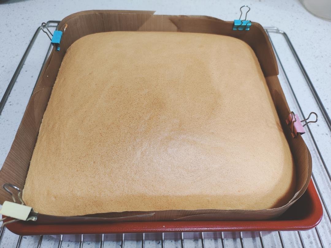 古早味蛋糕......烫面水浴法（28*28）