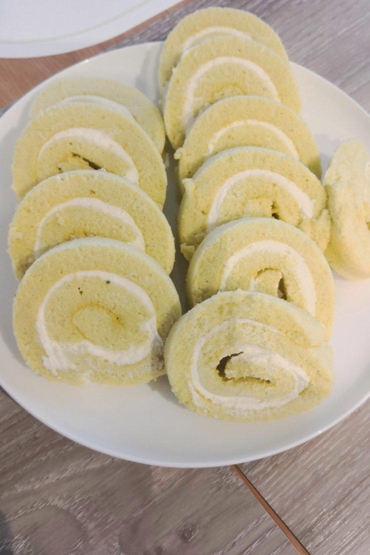 斑斓蛋糕卷（新鲜斑斓汁）