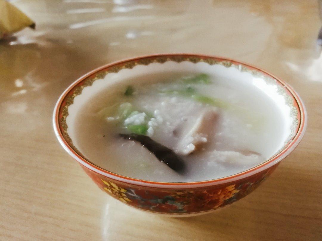 香菇鸡肉粥