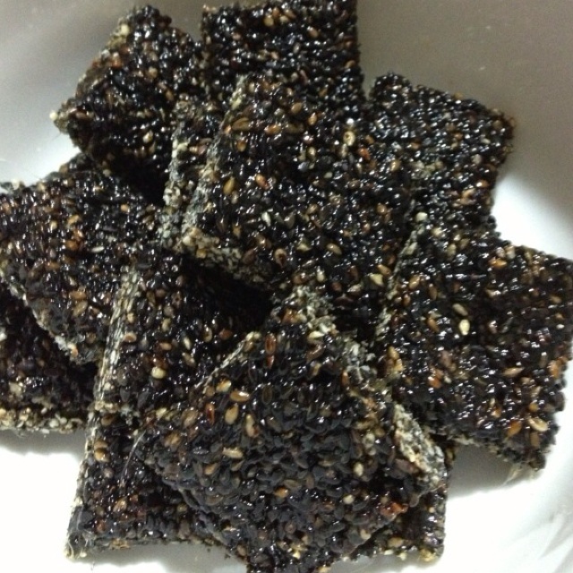 黑芝麻糖