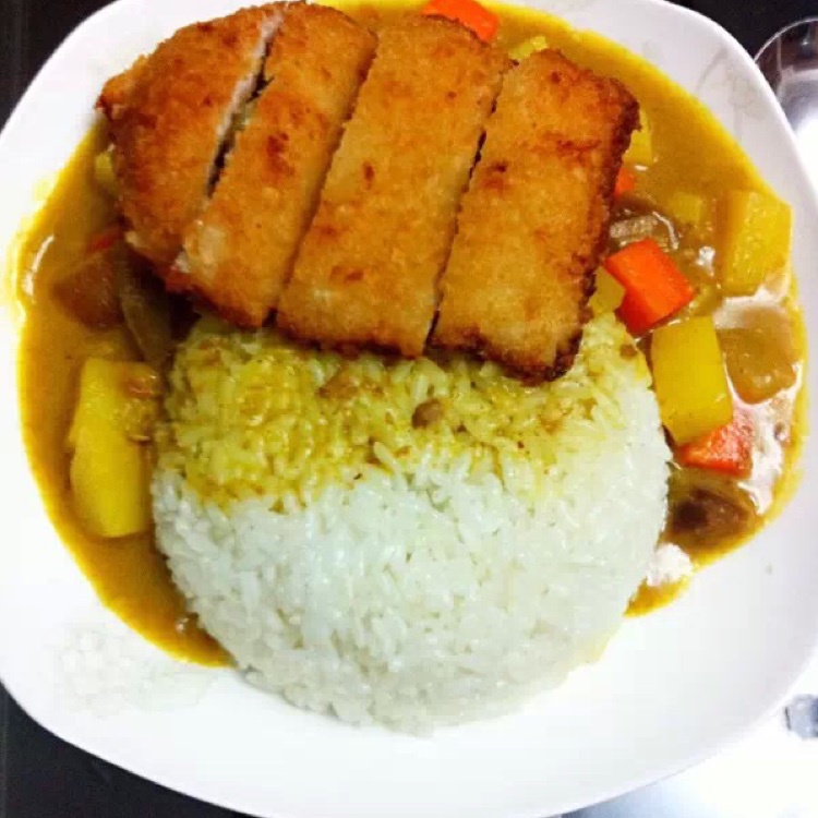 咖喱猪扒饭