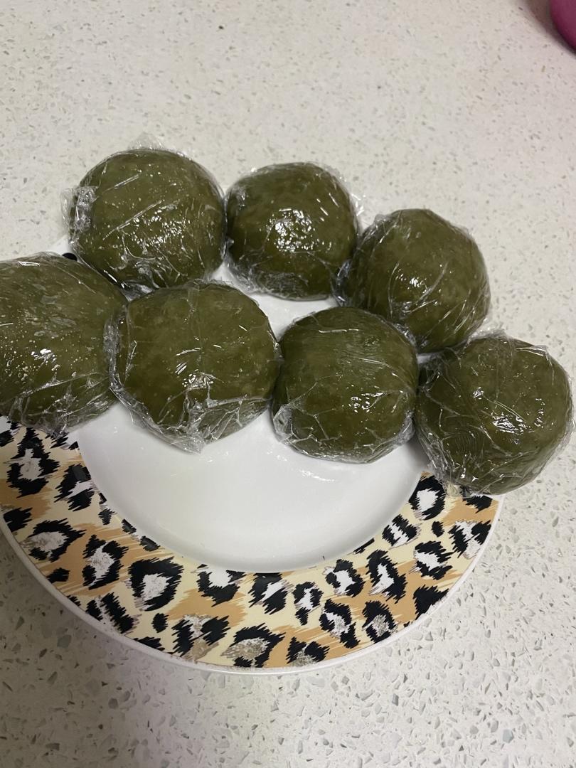 🔥超好吃肉松蛋黄青团-Q弹软糯不粘不塌