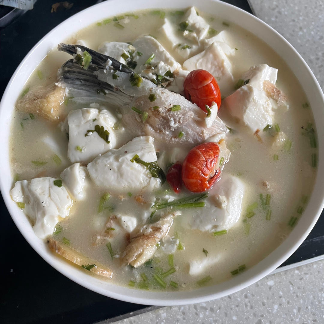 三文鱼豆腐汤